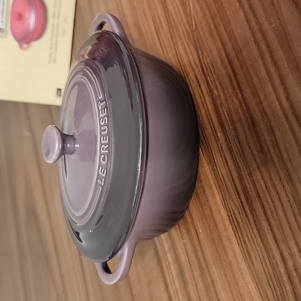 Le Creuset Cassis Mini Oval Cocotte - Picture 7 of 16